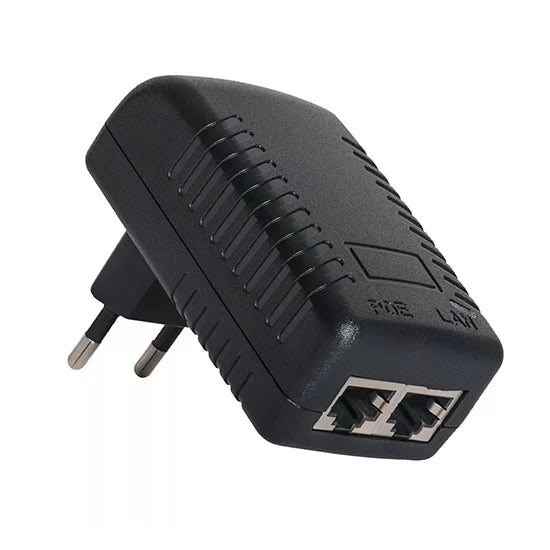 48V 0.5A PoE Injector Adapter – RJ45 Ethernet Power Supply for IP Cameras