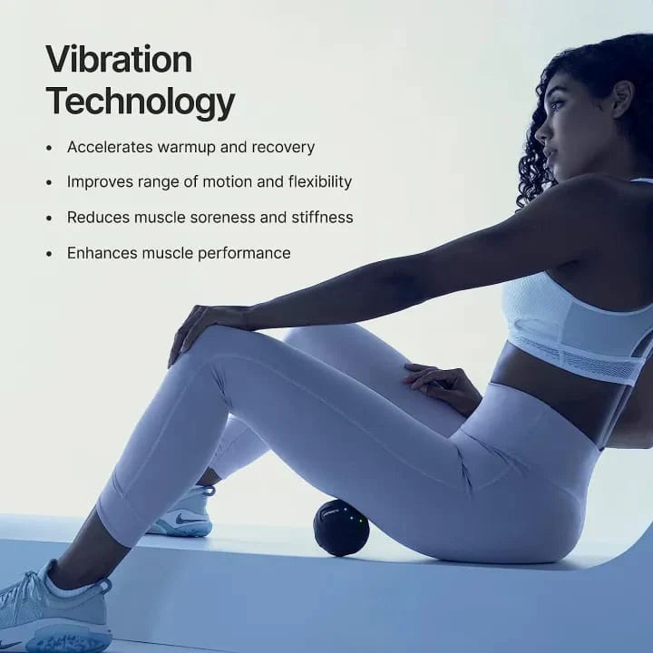 Hyperice Hypersphere Mini – Vibrating Massage Ball for Muscle Recovery & Pain Relief