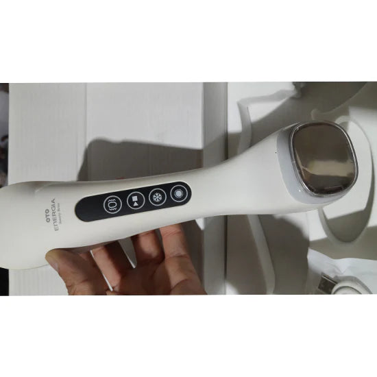 OTO Energia 700 Rechargeable Massager – 3-Speed Vibration, Hot & Cold Therapy for Full Body & Facial Massage