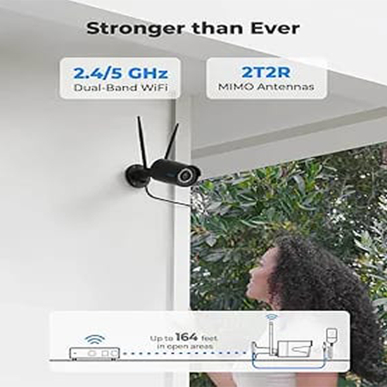 Reolink rlc 410w WifI camera 4mp with one way audio bullet camera WITHOUT BOX SCRATCEHS ON BODY