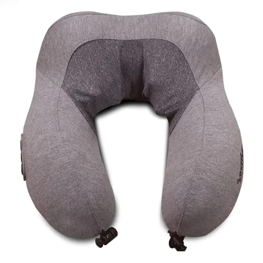 OTO Soothie ST-008 Neck Massager Pillow – 3D Memory Foam, 3-Speed, Dual Rotation