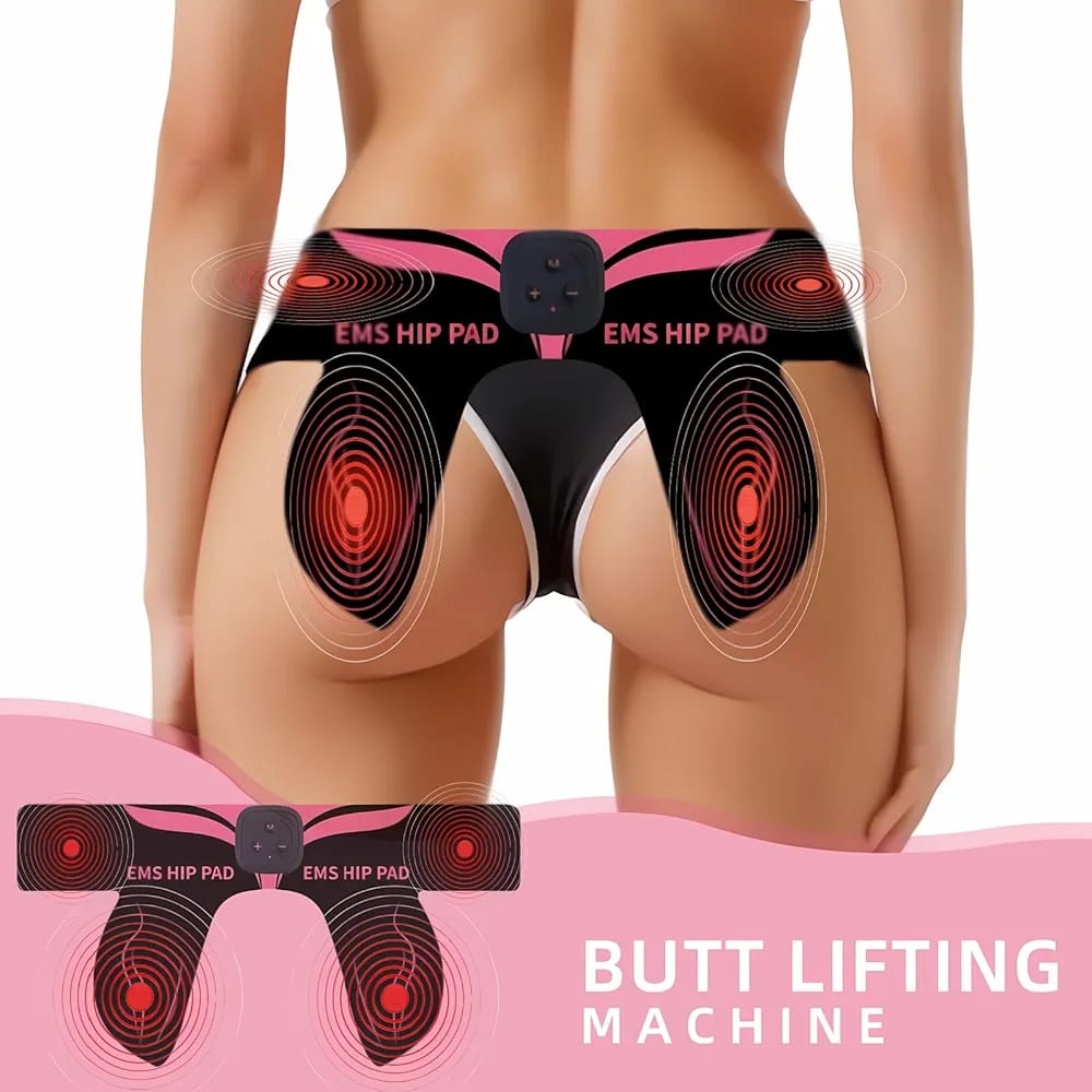 Smart EMS Glute & Hip Trainer for Women – Wireless Butt Toning & Muscle Stimulator with Remote Control