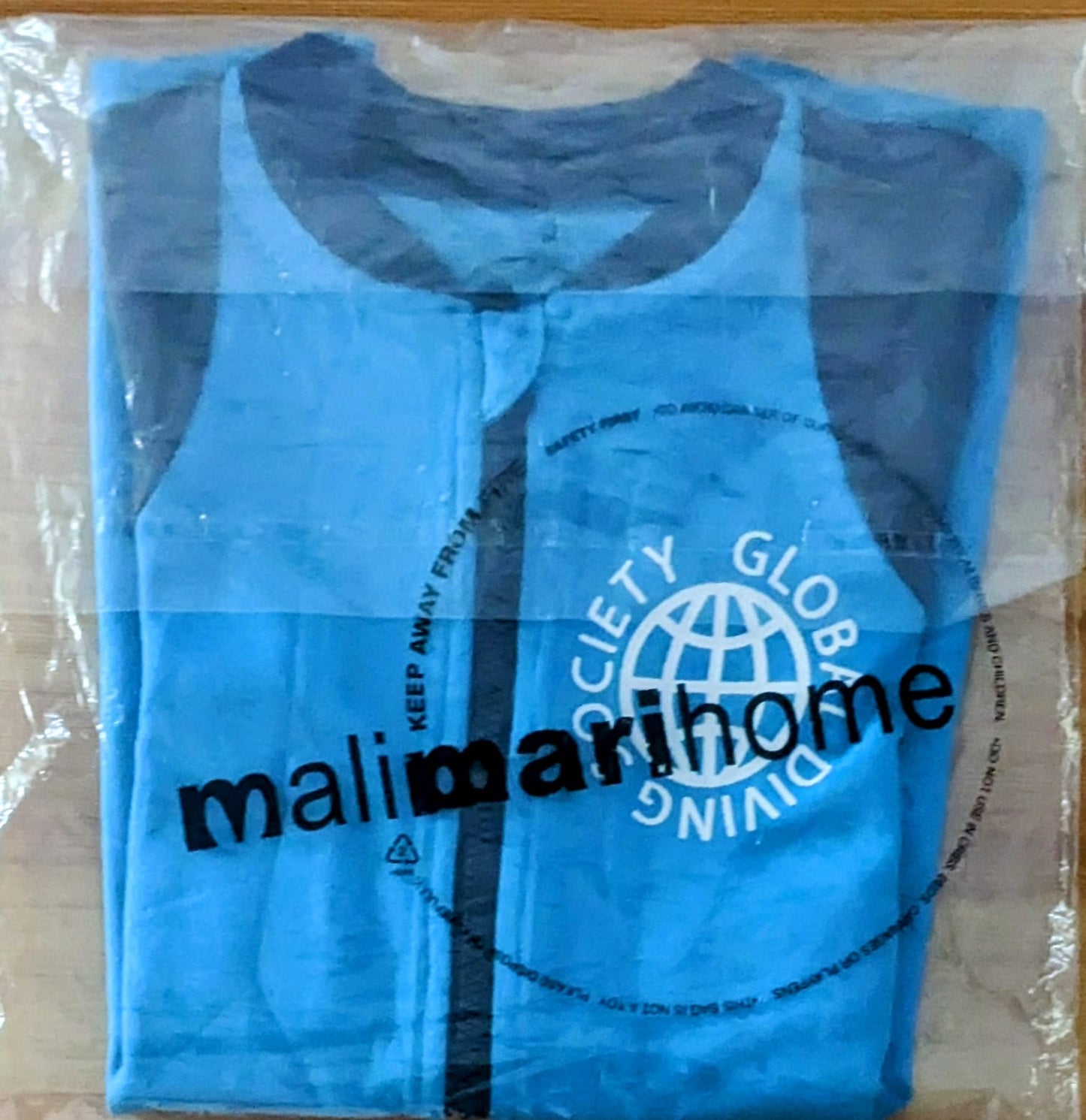 Blue Half-Sleeve Zipper Romper – Organic Cotton | Art Number CM0025