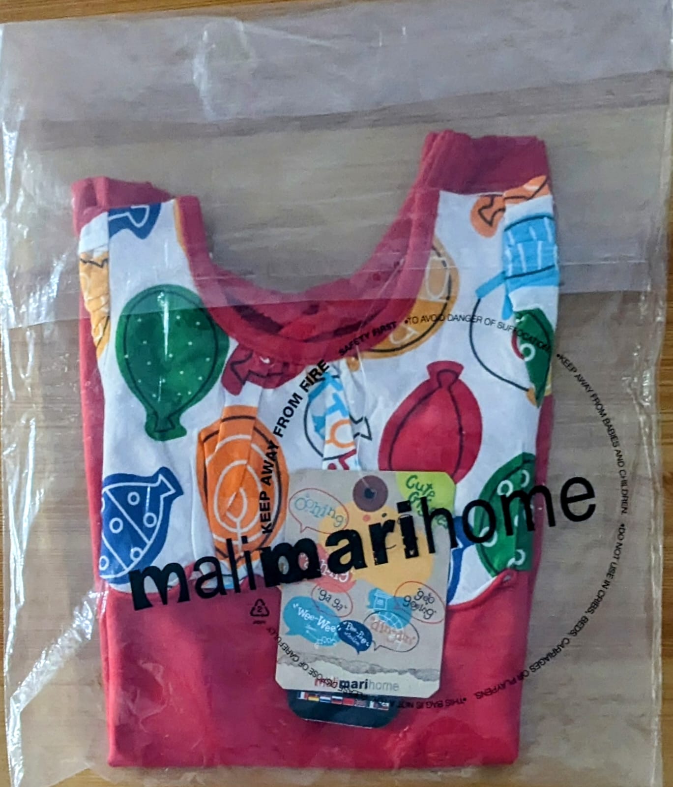 Red Baby Girl Romper – Half Sleeves | Organic Cotton | Art No. CM0046