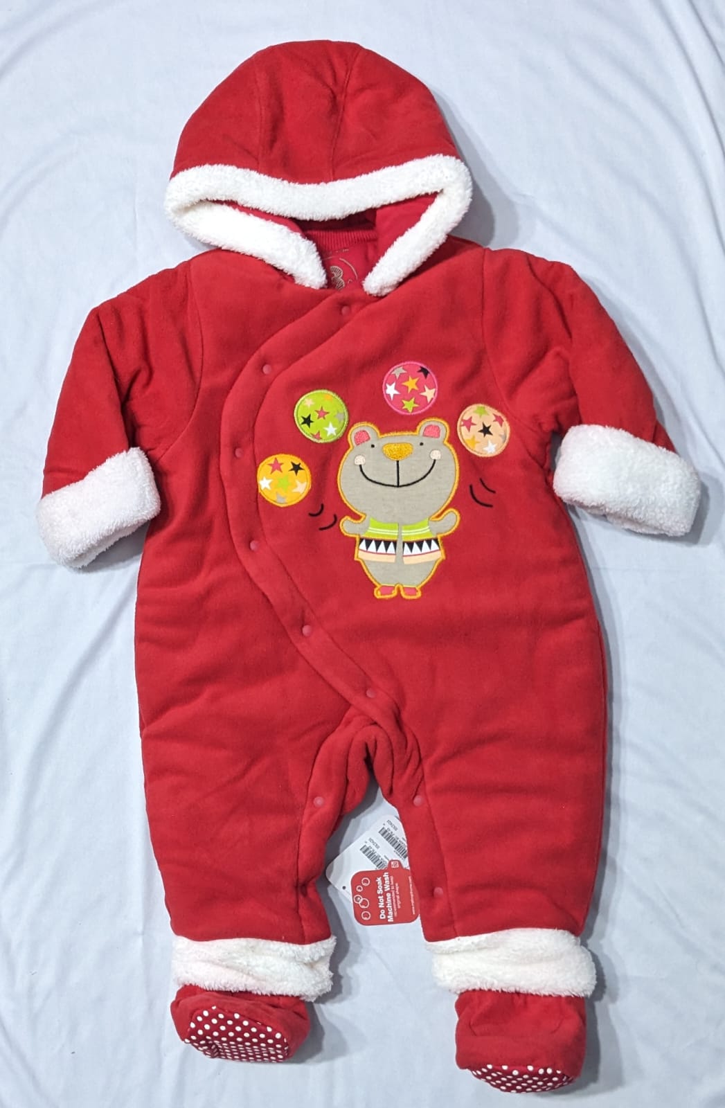 Full Body Baby Romper with Hoodie | Double Cotton & Polyester Filling | Art No. CM0093
