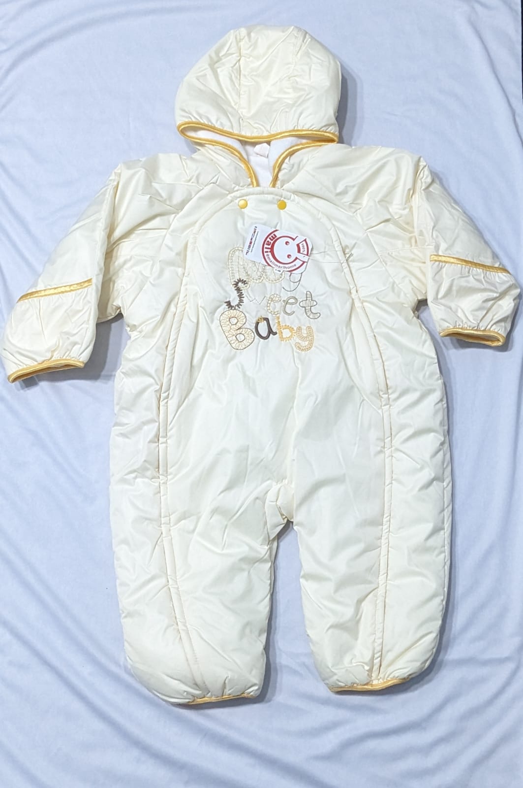 Baby Puffer Romper Jacket | Double Cotton with Polyester Filling | Art No. CM0097