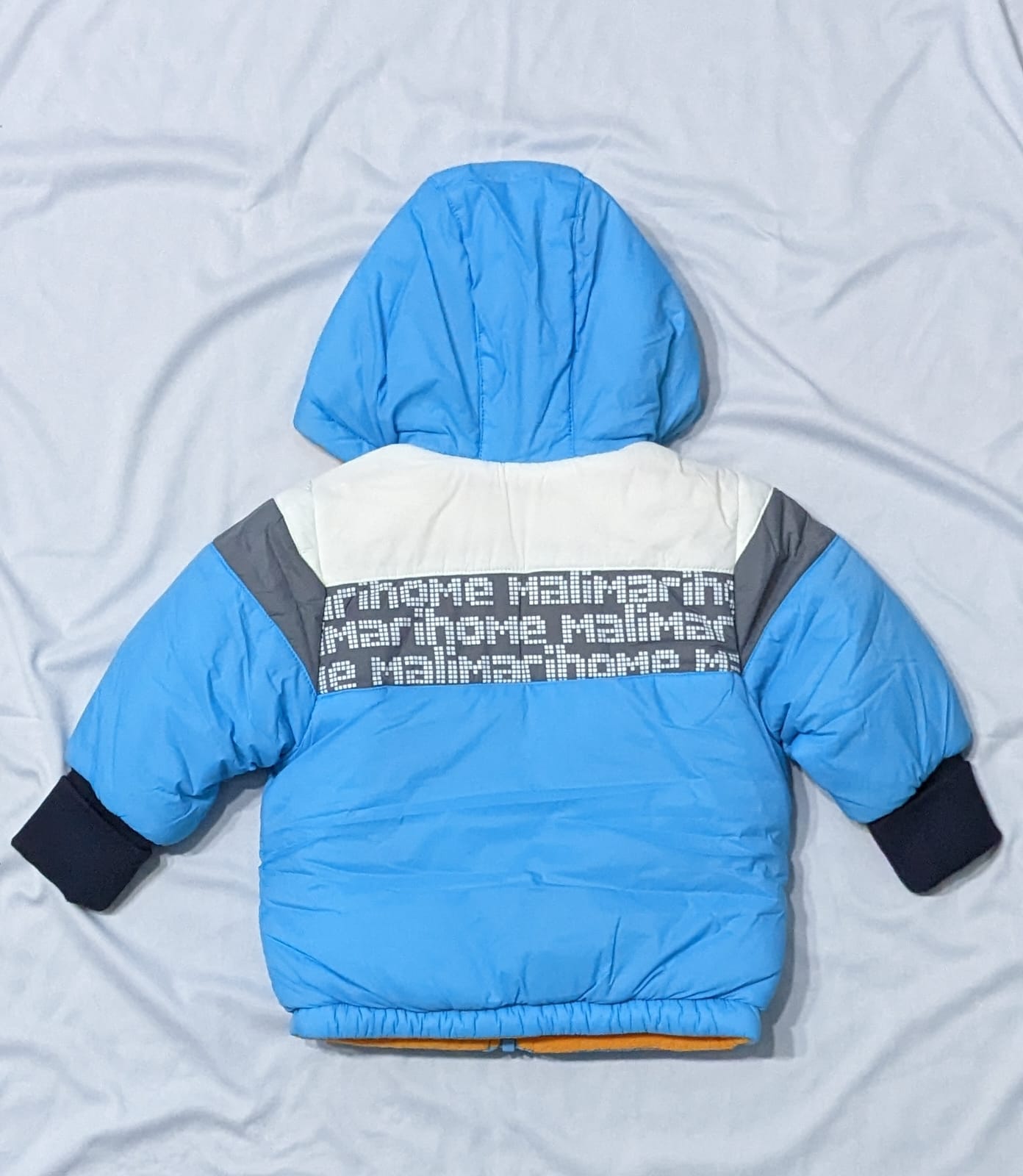 Full Sleeves Baby Puffer Jacket with Hoodie | Warm Winter Wear | Art No. CM0108
