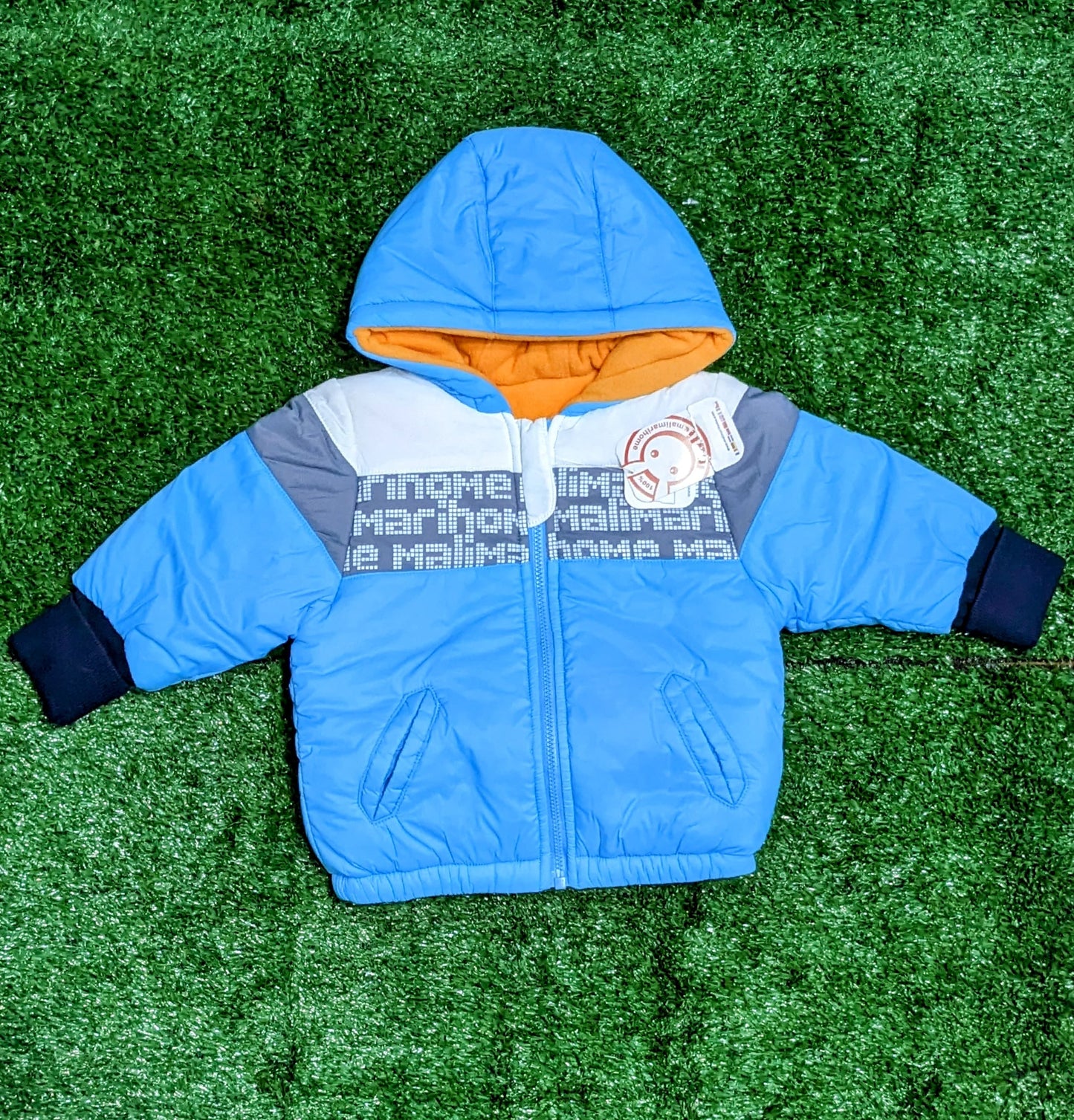 Full Sleeves Baby Puffer Jacket with Hoodie | Warm Winter Wear | Art No. CM0108