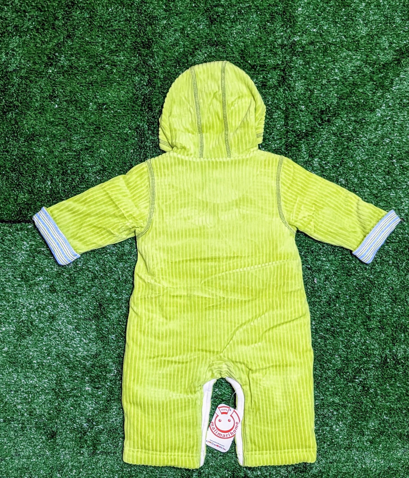 Full Sleeves Baby Romper with Hoodie | Double Cotton Fabric | Art No. CM0114