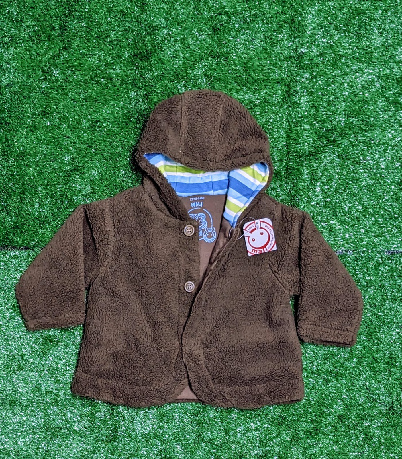Full Sleeves Baby Upper with Hoodie | Soft & Warm Winter Wear | Art No. CM0117