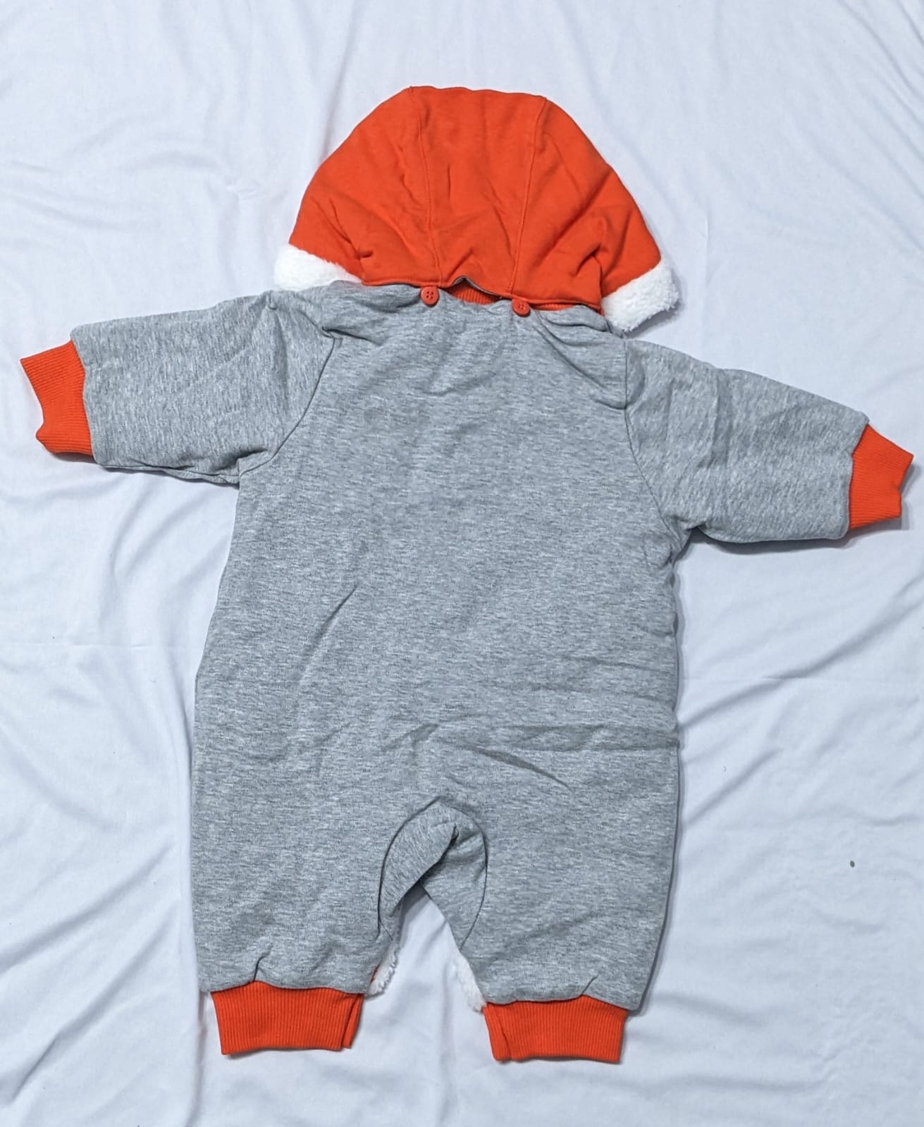 Full Sleeves Baby Romper with Hoodie | Double Cotton & Polyester Filling | Art No. CM0101