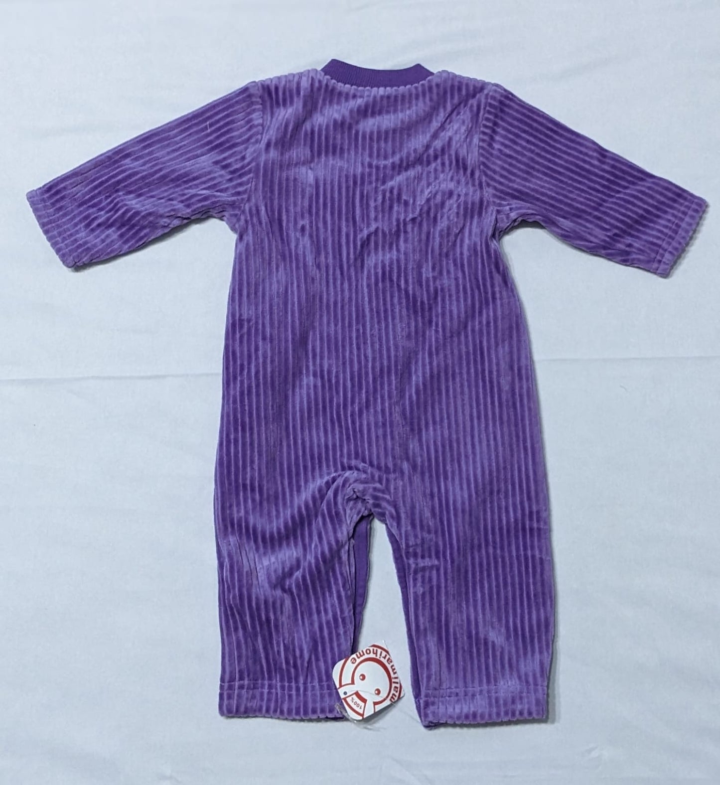 Full Sleeves Baby Romper | Katari Fabric Outer & Double Cotton Inner | Art No. CM0119