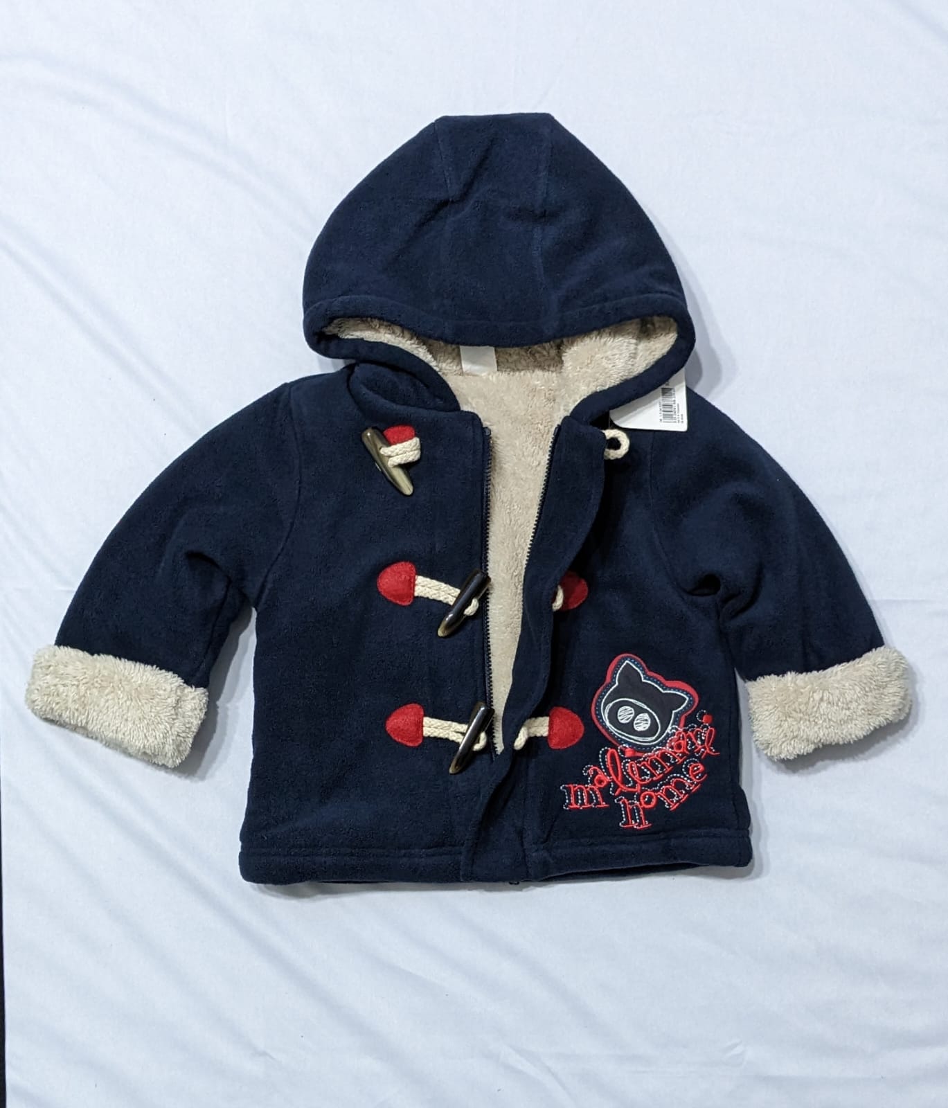 Full Sleeves Baby Upper | Double Cotton with Inner Fur Lining | Art No. CM0121
