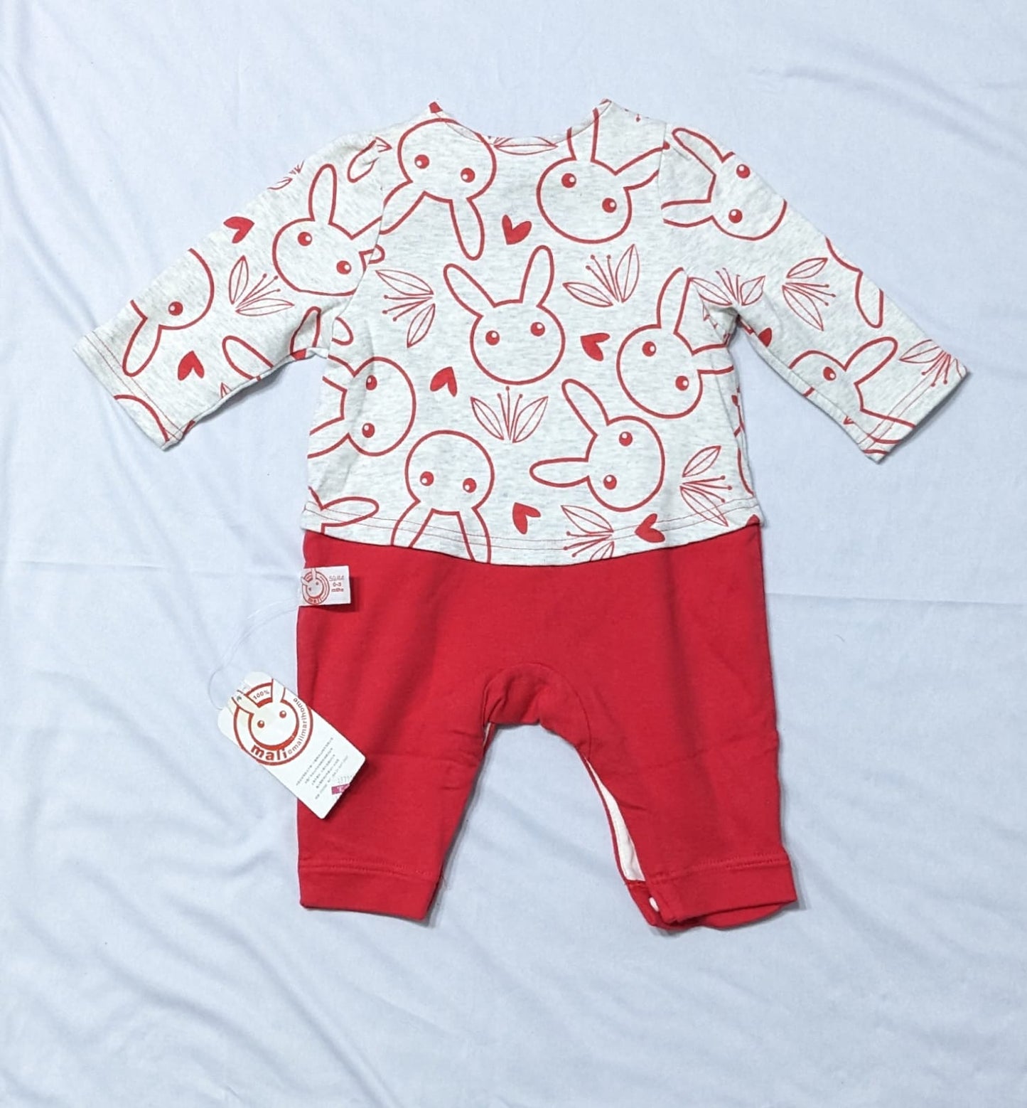Full Sleeves Baby Romper | Double Cotton | Full Body Coverage | Art No. CM0124
