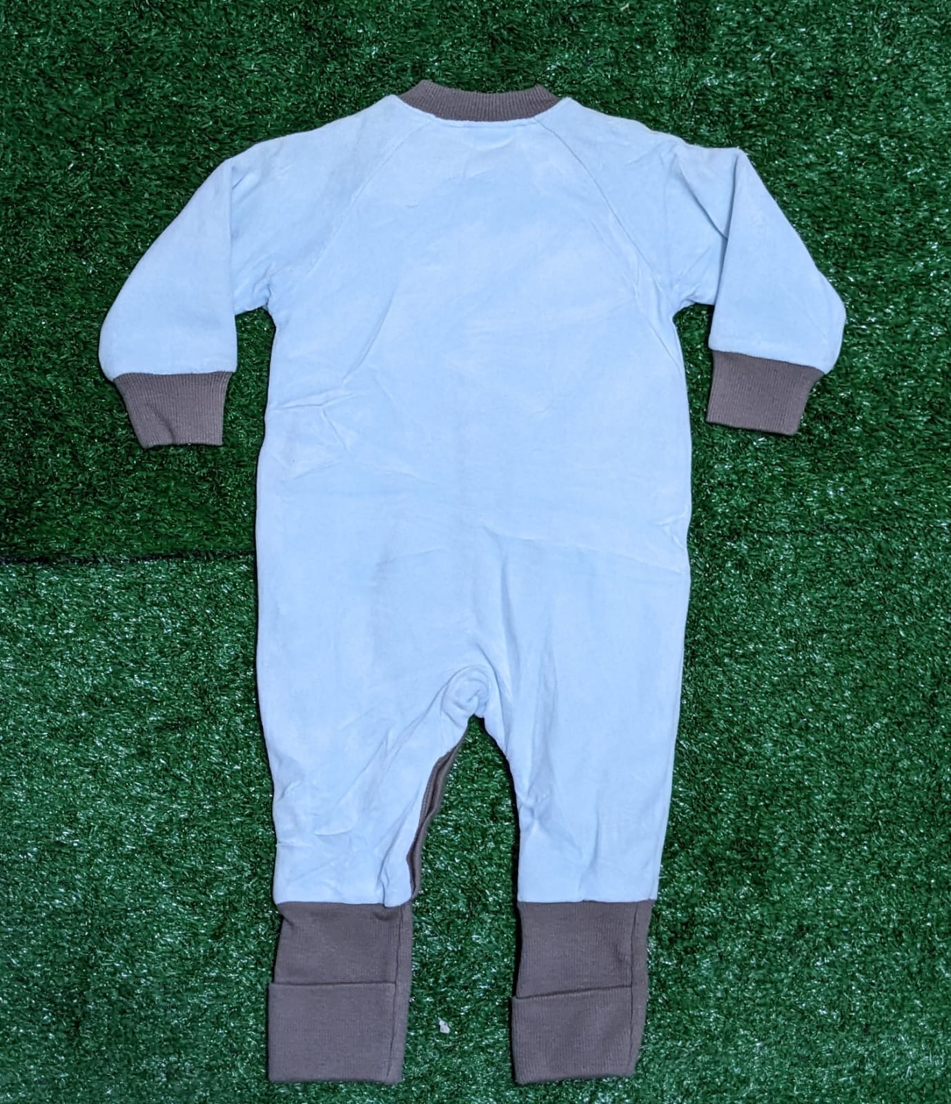 Full Sleeves Baby Romper | Double Cotton | Full Body Coverage | Art No. CM0129