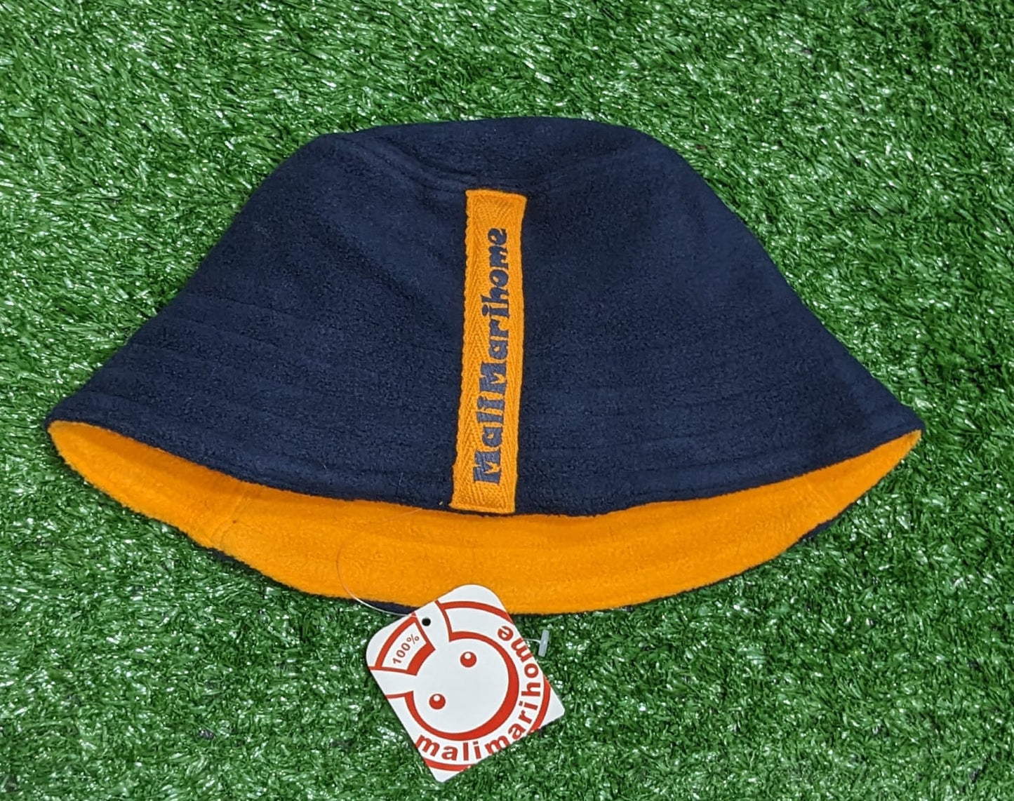 Blue & Yellow Baby Cap | Soft Cotton | Art No. CM0148