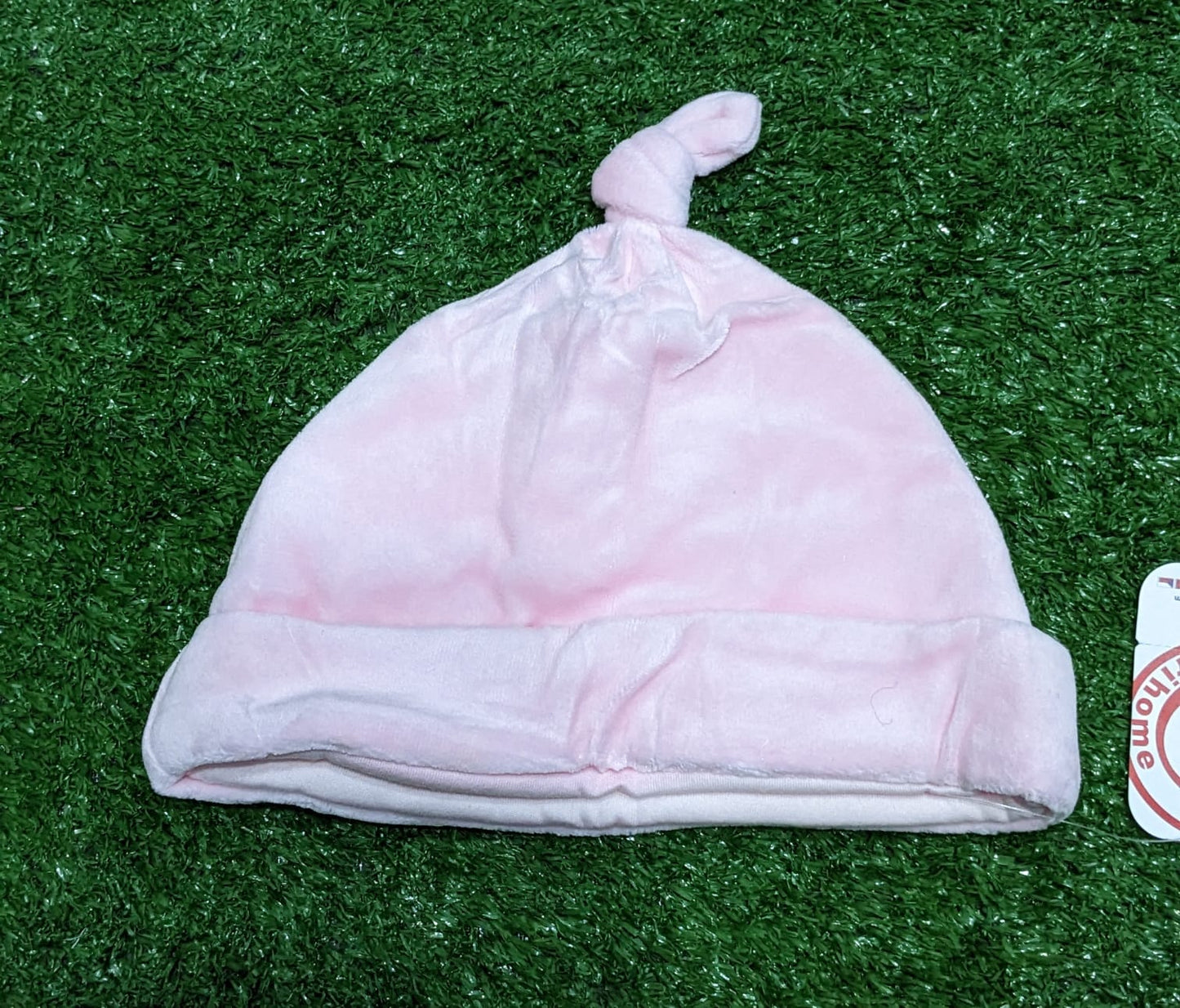 Double Cotton Baby Cap Pink | Soft & Breathable Infant Hat | Art No. CM0156