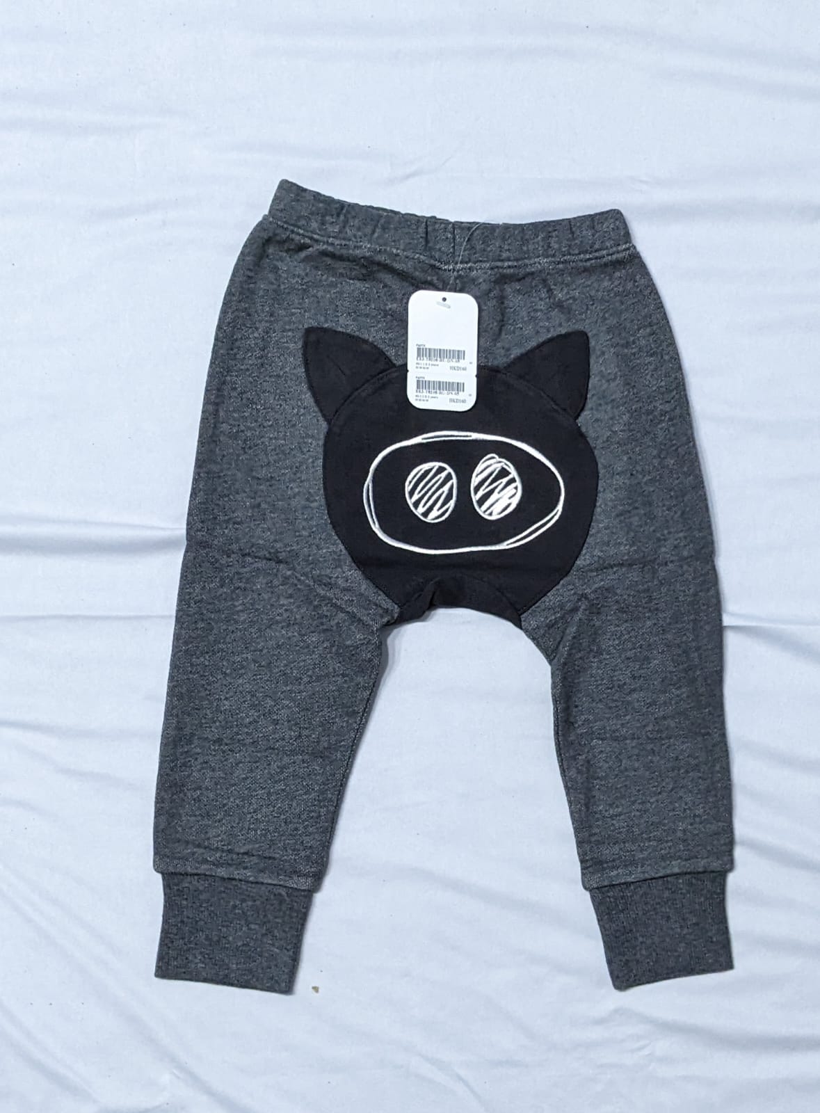 Grey Baby Trouser | Soft & Comfy Everyday Bottom Wear | Art No. CM0161