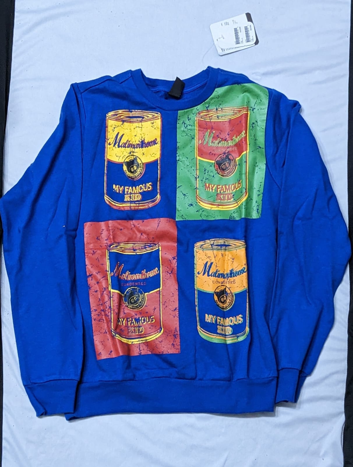 Blue Full Sleeves Baby Sweatshirt | Soft & Stylish Winter Wear | Art No. CM0164