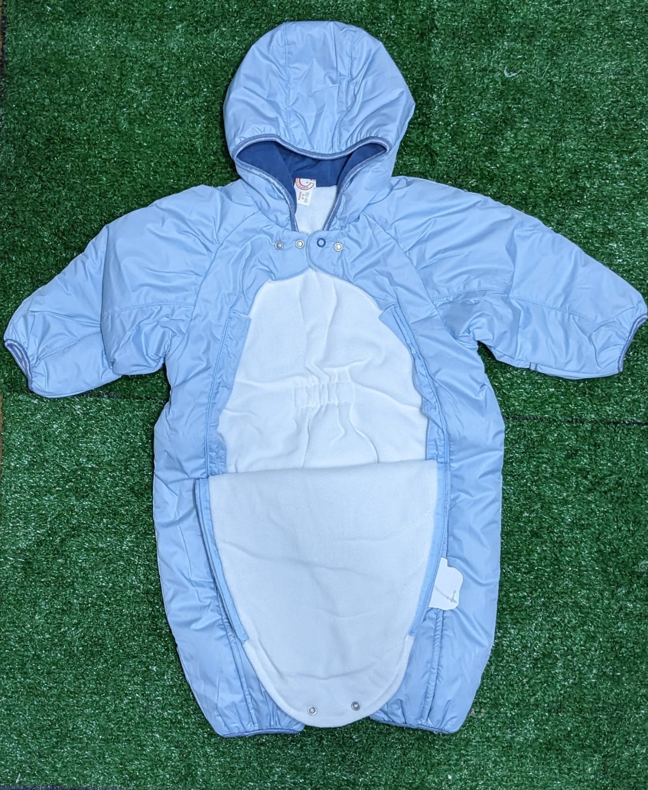 Full Body Baby Romper/Jacket with Hoodie | Parachute Outer | Double Cotton & Polyester Filling | Art No. CM0180