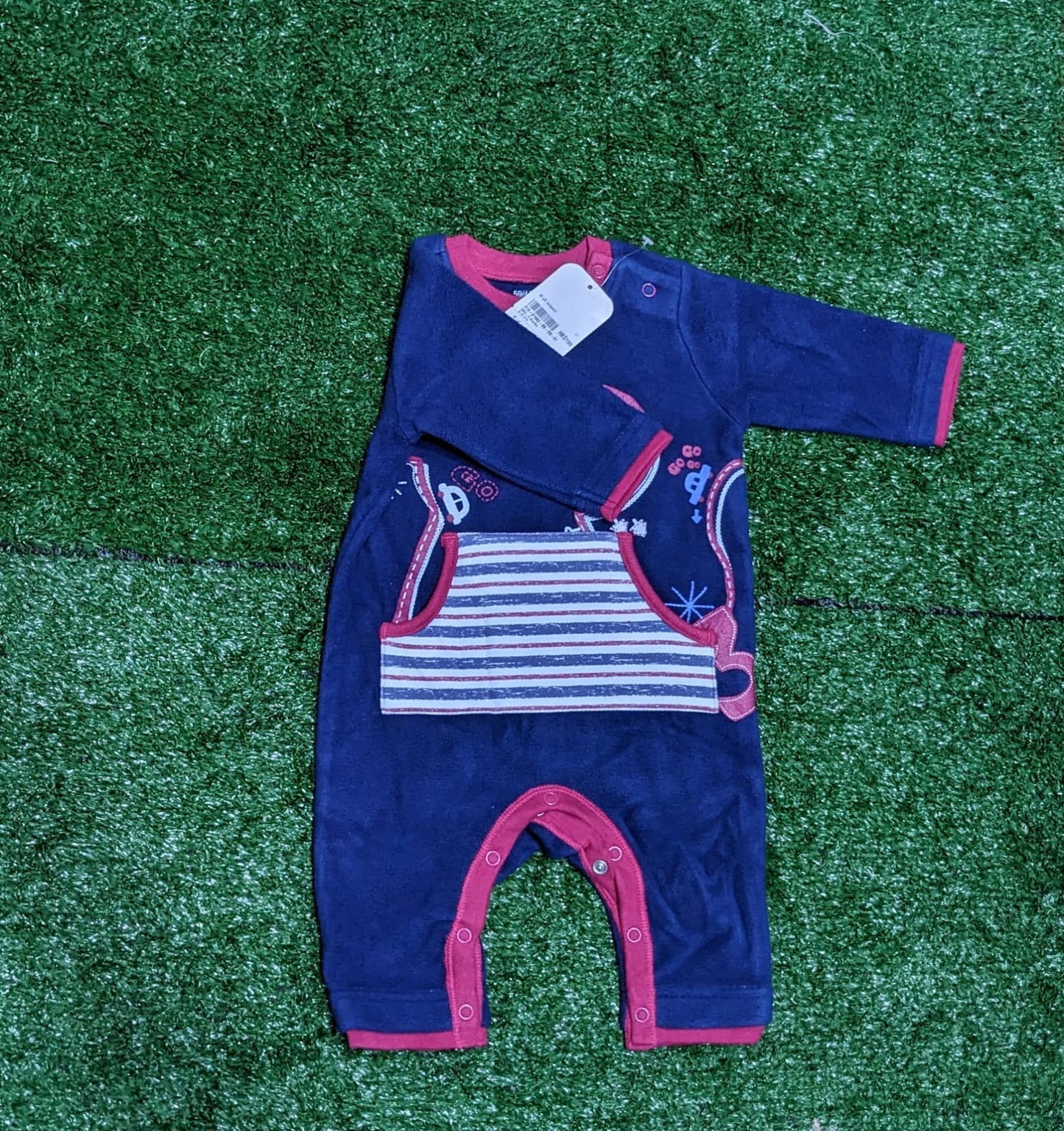Full Body Baby Romper with Fur | Full Sleeves for Extra Warmth | Art No. CM0185