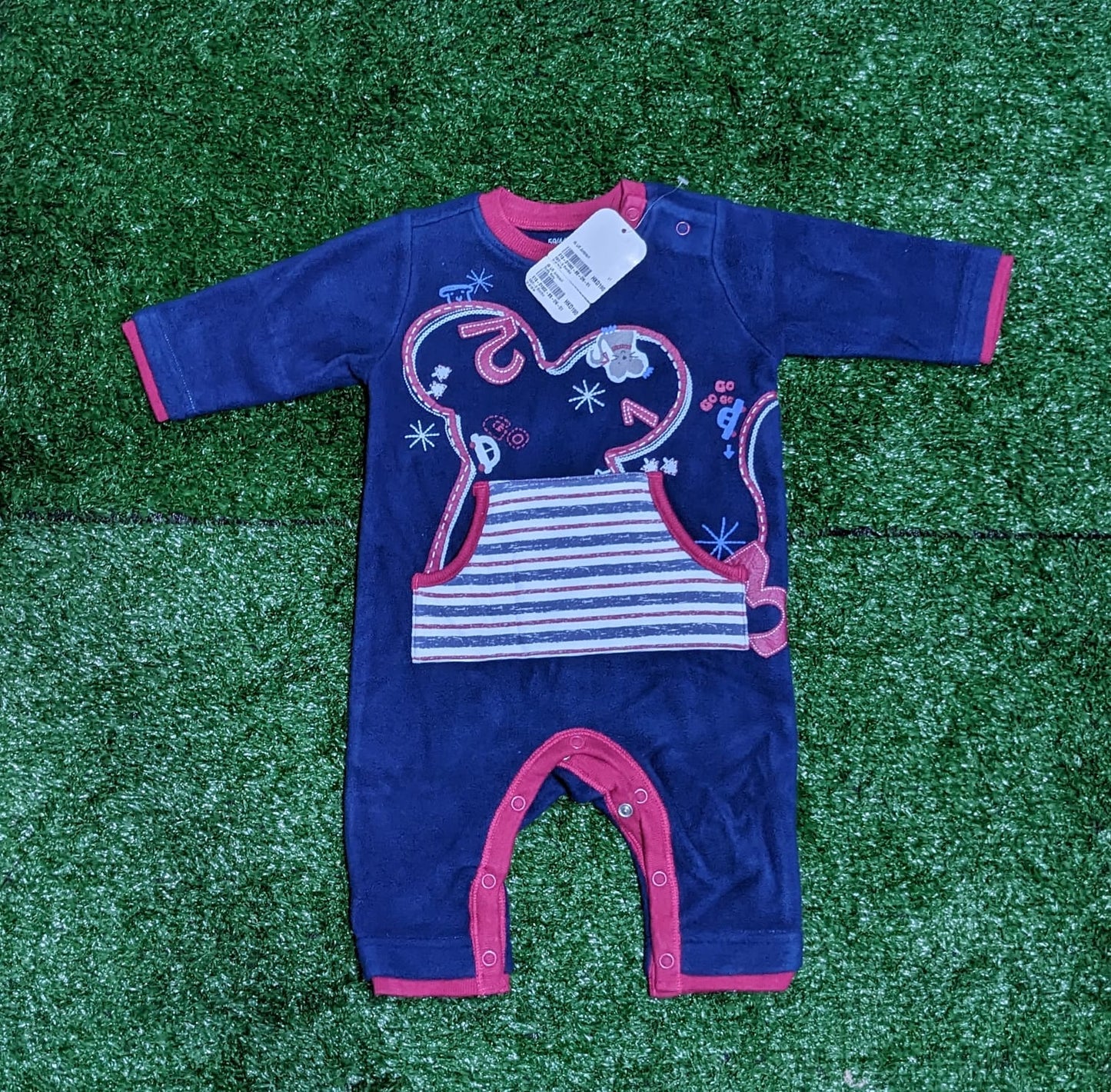 Full Body Baby Romper with Fur | Full Sleeves for Extra Warmth | Art No. CM0185