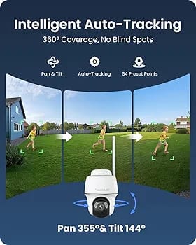 REOLINK ARGUS PT ULTRA  8MP COLOUR NIGHT VISION Solar Security Cameras Wireless Outdoor,  6W 2way audio Solar Panel, 3 days bettery backup guarantee 360° Pan TilT Color Night Vision, 2.4/5 GHz (Without box)