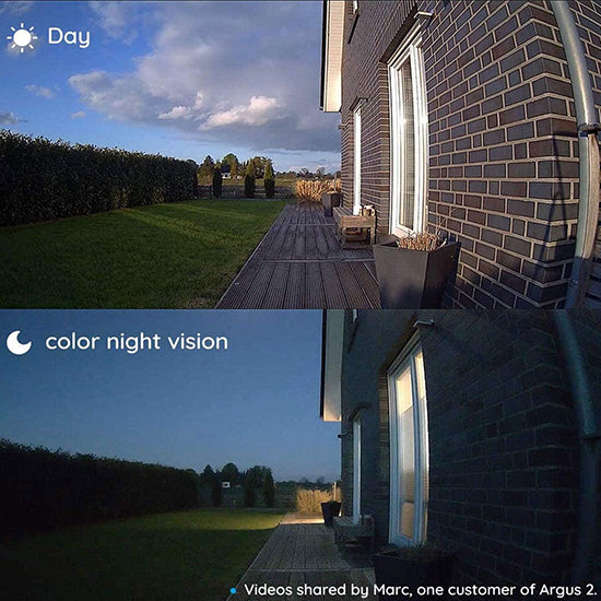 REOLINK argus 2 with solar panel box pack Outdoor Security Camera  Wireless, Rechargeable Battery, 1080P Video, Night Vision, Motion Detection, 2-Way Talk, Waterproof USED
