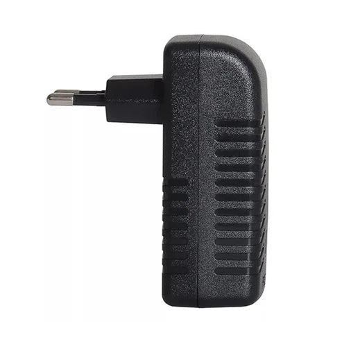 DC 48V 0.5A PoE Injector Adapter – Wall Plug Ethernet Power Supply for IP Cameras, VoIP Phones, and Access Points