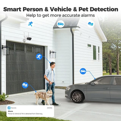 REOLINK 4K Duo 2 WiFi Security Camera 8MP with Ultra-Wide Angle (Without Box)