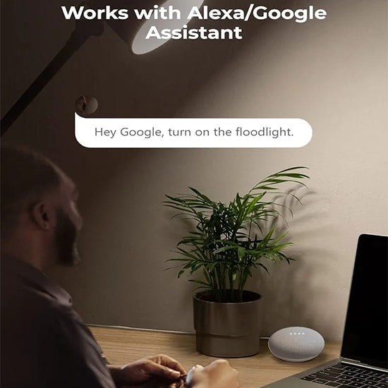 Reolink Floodlight WIFI Floodlights for Reolink  wifi Smart Plug, Smart PIR Detection, 2000 Lm WITHOUT BOX