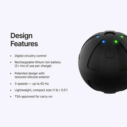 Hyperice Hypersphere Mini – Vibrating Massage Ball for Muscle Recovery & Pain Relief