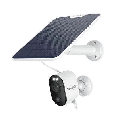 REOLINK Argus 3 Ultra, 4K Solar Security Camera with solar panel  Wireless Outdoor, Solar/Battery Powered, 2.4/5GHz WiFi, 8MP Color Night Vision, AI Detection, Local (Without box)