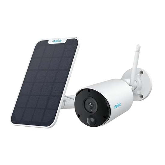 REOLINK Argus Eco+type c 6w Solar Panel 2K 3MP Solar Security Camera Outdoor for Home Surveilance, Night Vision, Human/Car Smart Detection, 2.4G WiFi (Without box)