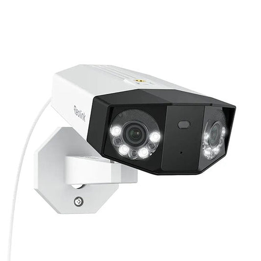 REOLINK Duo 3 PoE 16MP UHD Dual-Lens PoE Security Camera with 180° Panoramic View, Motion Track, F1.6 Color Night Vision, Person/Vehicle/Animal Detection, 2 Way Talk, Supports 24/7 Recording (Without box)