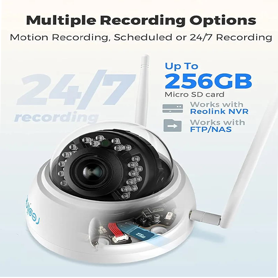 REOLINK RLC-542WA - 5MP HD Outdoor Camera for Home Security without box