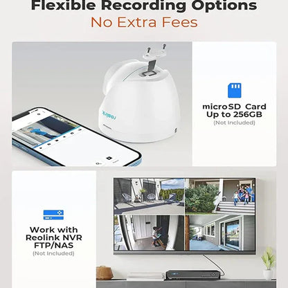 Reolink RLC-820A 4K PoE Dome Camera – Outdoor IP Security with Human/Vehicle Detection WITHOUT BOX