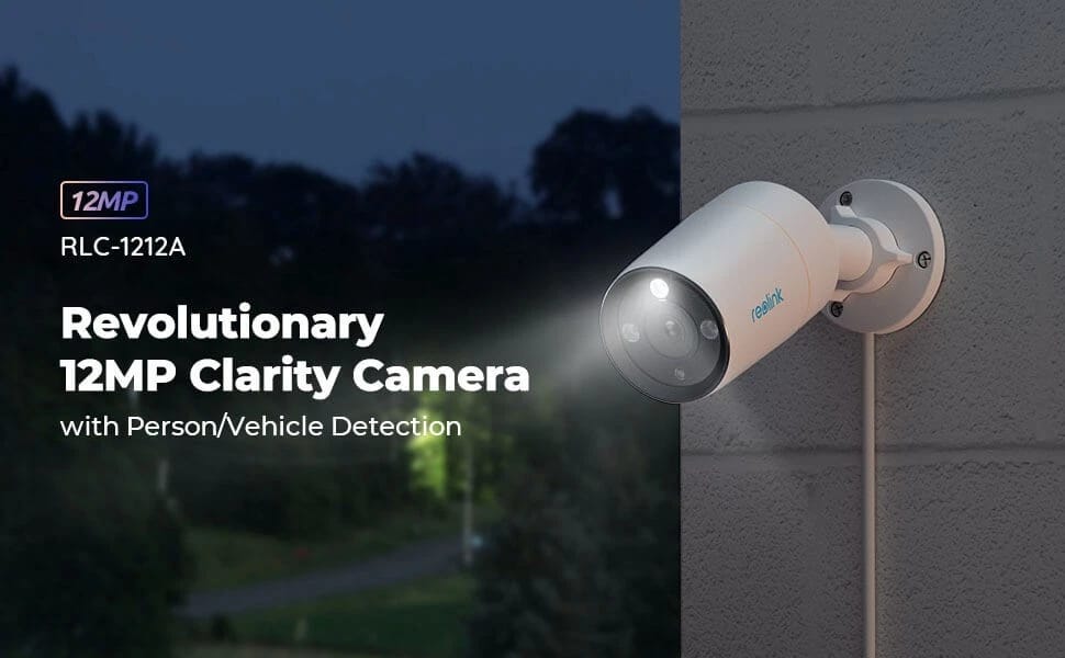 12MP Ultra HD, smart PoE camera designed to work with only a compatible Reolink NVR, offe10ring 4512x2512 (12MP) (without box)