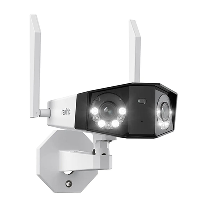 REOLINK 4K WiFi Security Camera 4MP with Ultra-Wide Angle, 2.4/5 GHz Plug-in WiFi Outdoor Camera without box AND LOCAL STAND colour FADE