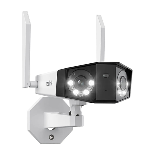 REOLINK 4K WiFi Security Camera 4MP with Ultra-Wide Angle, 2.4/5 GHz Plug-in WiFi Outdoor Camera without box AND LOCAL STAND colour FADE