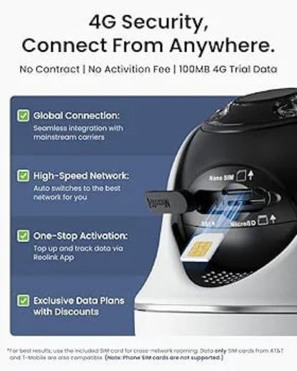 Reolink Argus go pt plus 4G security camera 5mp 2 way audio with solar panel 360° rotatable (100% used condition) OFFICIAL PTA APPROVED