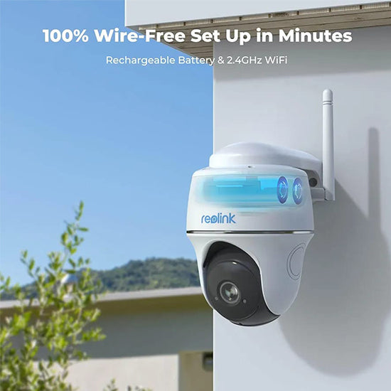 Reolink argus pt 1080p with 2 way audio box pack with complete accessories (coulor fade)