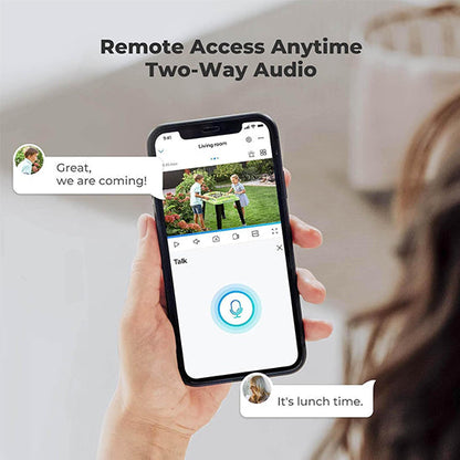 Reolink argus pt 1080p with 2 way audio box pack with complete accessories (coulor fade)