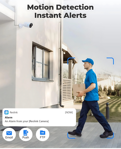 Reolink Camera RLC-410 5MP PoE Security IP Camera WITHOUT BOX