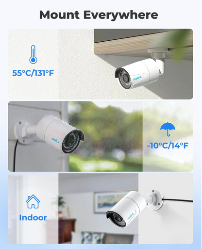 Reolink Camera RLC-410 5MP PoE Security IP Camera WITHOUT BOX