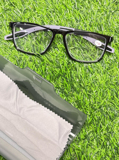 Hybrid Transition Glasses | UV Reactive Lenses with Negative Prescription Dark in Sunlight, Clear at Night