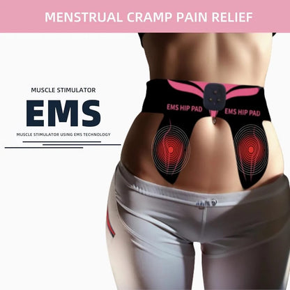 Smart EMS Glute & Hip Trainer for Women – Wireless Butt Toning & Muscle Stimulator with Remote Control