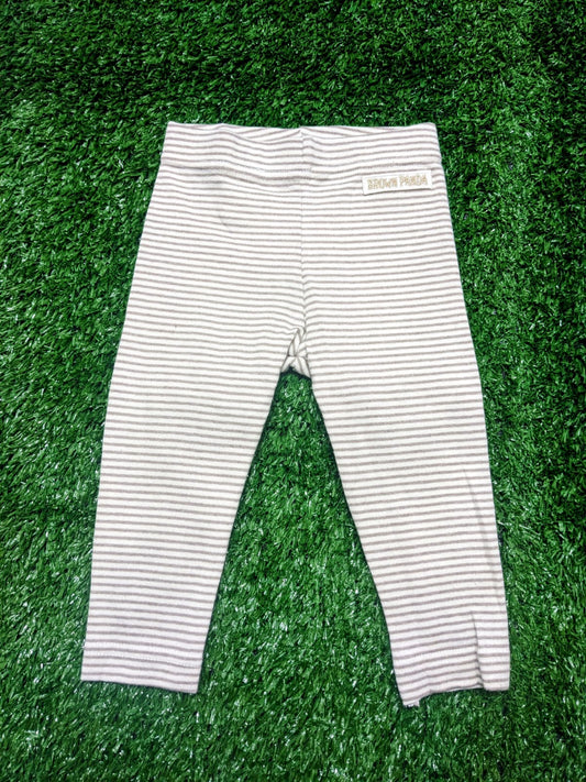 Skin Brown Striped Baby Trousers – 100% Organic Cotton | Art No. CM0006