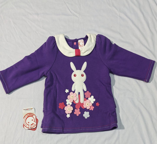 Double Cotton Shirt with Rabbit Design – Soft & Lightweight | CM0076