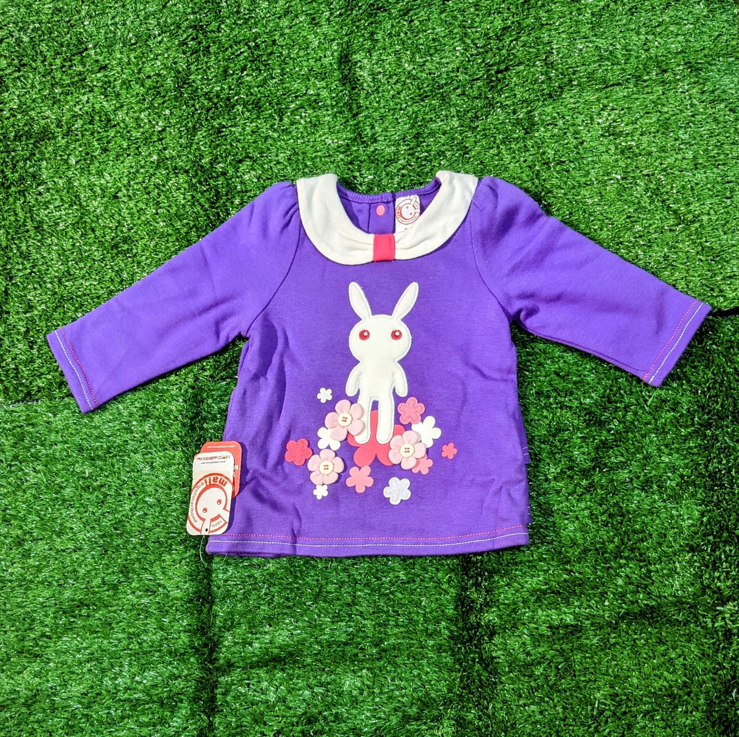 Double Cotton Shirt with Rabbit Design – Soft & Lightweight | CM0076